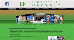 Desktop Screenshot of kernersvillepharmacy.com